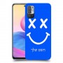 סמיילי כיסוי מגן קשיח בעיצוב אישי עם השם שלך ל Xiaomi Redmi Note 10 5G יחידה אחת סקרין מובייל