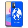 עולם כיסוי מגן קשיח בעיצוב אישי עם השם שלך ל Xiaomi Redmi Note 10 5G יחידה אחת סקרין מובייל