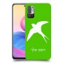 ציפור לבלוע כיסוי מגן קשיח בעיצוב אישי עם השם שלך ל Xiaomi Redmi Note 10 5G יחידה אחת סקרין מובייל