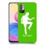 רקדן כיסוי מגן קשיח בעיצוב אישי עם השם שלך ל Xiaomi Redmi Note 10 5G יחידה אחת סקרין מובייל