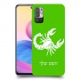 עקרב כיסוי מגן קשיח בעיצוב אישי עם השם שלך ל Xiaomi Redmi Note 10 5G יחידה אחת סקרין מובייל