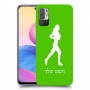 ג'וגלין - אישה כיסוי מגן קשיח בעיצוב אישי עם השם שלך ל Xiaomi Redmi Note 10 5G יחידה אחת סקרין מובייל