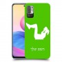 אימון ספורט - אישה כיסוי מגן קשיח בעיצוב אישי עם השם שלך ל Xiaomi Redmi Note 10 5G יחידה אחת סקרין מובייל