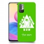 טריאתלון כיסוי מגן קשיח בעיצוב אישי עם השם שלך ל Xiaomi Redmi Note 10 5G יחידה אחת סקרין מובייל