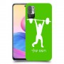 הרמת משקולות כיסוי מגן קשיח בעיצוב אישי עם השם שלך ל Xiaomi Redmi Note 10 5G יחידה אחת סקרין מובייל