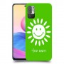 שמש כיסוי מגן קשיח בעיצוב אישי עם השם שלך ל Xiaomi Redmi Note 10 5G יחידה אחת סקרין מובייל