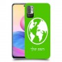 עולם כיסוי מגן קשיח בעיצוב אישי עם השם שלך ל Xiaomi Redmi Note 10 5G יחידה אחת סקרין מובייל