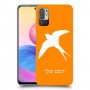 ציפור לבלוע כיסוי מגן קשיח בעיצוב אישי עם השם שלך ל Xiaomi Redmi Note 10 5G יחידה אחת סקרין מובייל