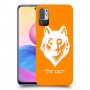 זאב כיסוי מגן קשיח בעיצוב אישי עם השם שלך ל Xiaomi Redmi Note 10 5G יחידה אחת סקרין מובייל