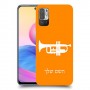 חצוצרה כיסוי מגן קשיח בעיצוב אישי עם השם שלך ל Xiaomi Redmi Note 10 5G יחידה אחת סקרין מובייל