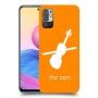 כינור כיסוי מגן קשיח בעיצוב אישי עם השם שלך ל Xiaomi Redmi Note 10 5G יחידה אחת סקרין מובייל