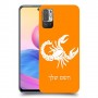 עקרב כיסוי מגן קשיח בעיצוב אישי עם השם שלך ל Xiaomi Redmi Note 10 5G יחידה אחת סקרין מובייל