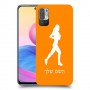 ג'וגלין - אישה כיסוי מגן קשיח בעיצוב אישי עם השם שלך ל Xiaomi Redmi Note 10 5G יחידה אחת סקרין מובייל