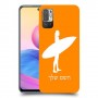 גלישה כיסוי מגן קשיח בעיצוב אישי עם השם שלך ל Xiaomi Redmi Note 10 5G יחידה אחת סקרין מובייל