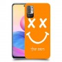 סמיילי כיסוי מגן קשיח בעיצוב אישי עם השם שלך ל Xiaomi Redmi Note 10 5G יחידה אחת סקרין מובייל