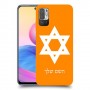 מגן דוד - ישראל כיסוי מגן קשיח בעיצוב אישי עם השם שלך ל Xiaomi Redmi Note 10 5G יחידה אחת סקרין מובייל