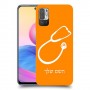 רופא סטטוסקופ כיסוי מגן קשיח בעיצוב אישי עם השם שלך ל Xiaomi Redmi Note 10 5G יחידה אחת סקרין מובייל