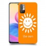 שמש כיסוי מגן קשיח בעיצוב אישי עם השם שלך ל Xiaomi Redmi Note 10 5G יחידה אחת סקרין מובייל