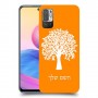עץ כיסוי מגן קשיח בעיצוב אישי עם השם שלך ל Xiaomi Redmi Note 10 5G יחידה אחת סקרין מובייל