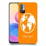 עולם כיסוי מגן קשיח בעיצוב אישי עם השם שלך ל Xiaomi Redmi Note 10 5G יחידה אחת סקרין מובייל