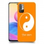 סמל יינג יאנג - סין כיסוי מגן קשיח בעיצוב אישי עם השם שלך ל Xiaomi Redmi Note 10 5G יחידה אחת סקרין מובייל