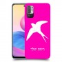 ציפור לבלוע כיסוי מגן קשיח בעיצוב אישי עם השם שלך ל Xiaomi Redmi Note 10 5G יחידה אחת סקרין מובייל
