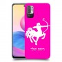 קשת כיסוי מגן קשיח בעיצוב אישי עם השם שלך ל Xiaomi Redmi Note 10 5G יחידה אחת סקרין מובייל