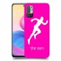 רץ כיסוי מגן קשיח בעיצוב אישי עם השם שלך ל Xiaomi Redmi Note 10 5G יחידה אחת סקרין מובייל