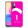 צניחה חופשית כיסוי מגן קשיח בעיצוב אישי עם השם שלך ל Xiaomi Redmi Note 10 5G יחידה אחת סקרין מובייל