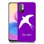 ציפור לבלוע כיסוי מגן קשיח בעיצוב אישי עם השם שלך ל Xiaomi Redmi Note 10 5G יחידה אחת סקרין מובייל