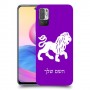 אריה כיסוי מגן קשיח בעיצוב אישי עם השם שלך ל Xiaomi Redmi Note 10 5G יחידה אחת סקרין מובייל