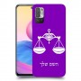 מאזניים כיסוי מגן קשיח בעיצוב אישי עם השם שלך ל Xiaomi Redmi Note 10 5G יחידה אחת סקרין מובייל