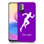 רץ כיסוי מגן קשיח בעיצוב אישי עם השם שלך ל Xiaomi Redmi Note 10 5G יחידה אחת סקרין מובייל