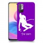 סקִי כיסוי מגן קשיח בעיצוב אישי עם השם שלך ל Xiaomi Redmi Note 10 5G יחידה אחת סקרין מובייל