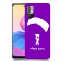 צניחה חופשית כיסוי מגן קשיח בעיצוב אישי עם השם שלך ל Xiaomi Redmi Note 10 5G יחידה אחת סקרין מובייל