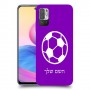 כדורגל - כדור כיסוי מגן קשיח בעיצוב אישי עם השם שלך ל Xiaomi Redmi Note 10 5G יחידה אחת סקרין מובייל