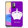 כתר מלכותי כיסוי מגן קשיח בעיצוב אישי עם השם שלך ל Xiaomi Redmi Note 10 5G יחידה אחת סקרין מובייל