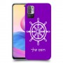 הגה - קפטן - ים כיסוי מגן קשיח בעיצוב אישי עם השם שלך ל Xiaomi Redmi Note 10 5G יחידה אחת סקרין מובייל