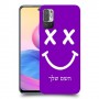 סמיילי כיסוי מגן קשיח בעיצוב אישי עם השם שלך ל Xiaomi Redmi Note 10 5G יחידה אחת סקרין מובייל