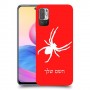 עכביש כיסוי מגן קשיח בעיצוב אישי עם השם שלך ל Xiaomi Redmi Note 10 5G יחידה אחת סקרין מובייל