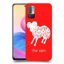 טלה כיסוי מגן קשיח בעיצוב אישי עם השם שלך ל Xiaomi Redmi Note 10 5G יחידה אחת סקרין מובייל