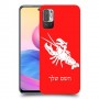 סרטן כיסוי מגן קשיח בעיצוב אישי עם השם שלך ל Xiaomi Redmi Note 10 5G יחידה אחת סקרין מובייל