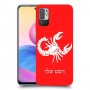 עקרב כיסוי מגן קשיח בעיצוב אישי עם השם שלך ל Xiaomi Redmi Note 10 5G יחידה אחת סקרין מובייל