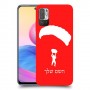 צניחה חופשית כיסוי מגן קשיח בעיצוב אישי עם השם שלך ל Xiaomi Redmi Note 10 5G יחידה אחת סקרין מובייל