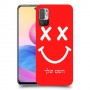 סמיילי כיסוי מגן קשיח בעיצוב אישי עם השם שלך ל Xiaomi Redmi Note 10 5G יחידה אחת סקרין מובייל