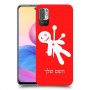 וודו כיסוי מגן קשיח בעיצוב אישי עם השם שלך ל Xiaomi Redmi Note 10 5G יחידה אחת סקרין מובייל