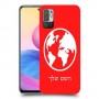 עולם כיסוי מגן קשיח בעיצוב אישי עם השם שלך ל Xiaomi Redmi Note 10 5G יחידה אחת סקרין מובייל