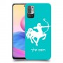 קשת כיסוי מגן קשיח בעיצוב אישי עם השם שלך ל Xiaomi Redmi Note 10 5G יחידה אחת סקרין מובייל