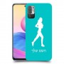 ג'וגלין - אישה כיסוי מגן קשיח בעיצוב אישי עם השם שלך ל Xiaomi Redmi Note 10 5G יחידה אחת סקרין מובייל