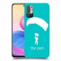צניחה חופשית כיסוי מגן קשיח בעיצוב אישי עם השם שלך ל Xiaomi Redmi Note 10 5G יחידה אחת סקרין מובייל